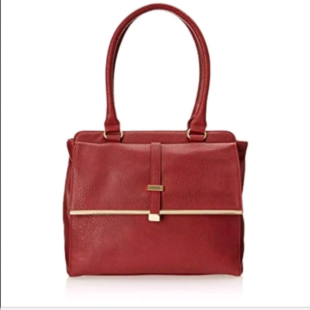 Olivia and Joy Burgundy Purse